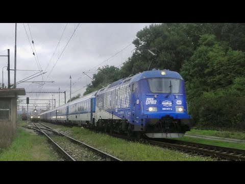 Odklony vlakov po trati 116 (Trnava - Kúty) - Senica (SK) 27/28.9. 2020