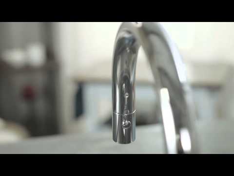 Grohe Allure cascade uitloop voor bad en douche hard graphite