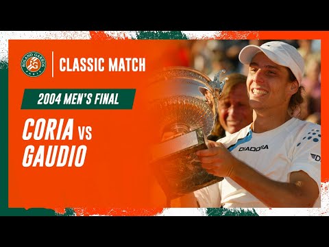 Gaudio vs Coria 2004 Men's final | Roland-Garros Classic Match