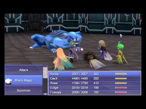 Final Fantasy IV Remake Giant Of Babil BOSS FIGHT ELEMENTS Part 41 Walkthrough