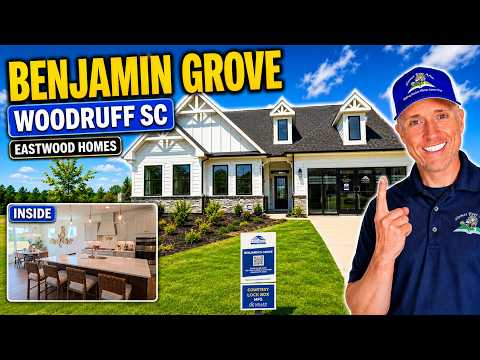 New Homes in Woodruff SC | Benjamin's Grove Eastwood Homes Tour