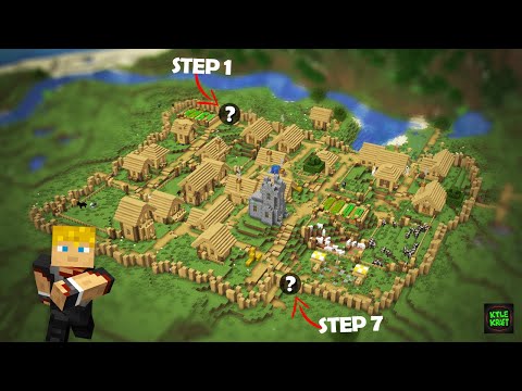 7 EASY Steps To Improve A Minecraft Village!