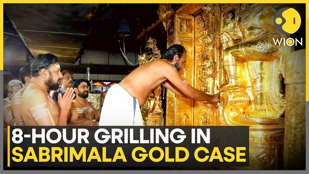 Sabarimala Gold Case Prime Accused Faces Marathon S.I.T Probe | WION News