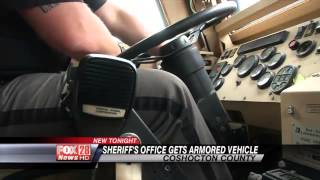 Coshocton Sheriff's Office Gets New Armored Vehicle