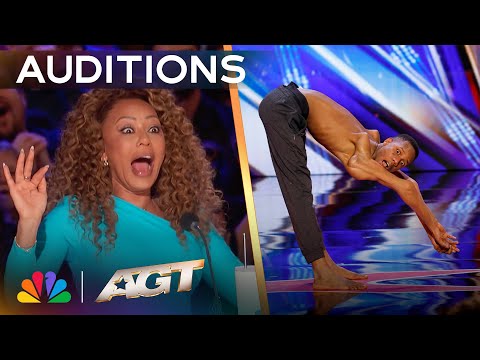 Amadou 'Lastic Boy's MIND-BENDING Contortion Has The Judges SCREAMING! | Auditions | AGT 2025