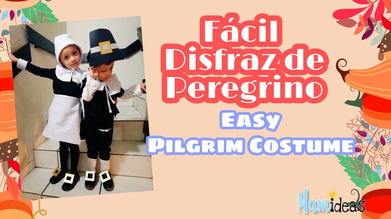 Como Hacer Disfraz de Peregrino (materiales de casa)/Easy Pilgrim Costume