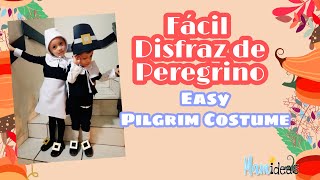 Como Hacer Disfraz de Peregrino (materiales de casa)/Easy Pilgrim Costume