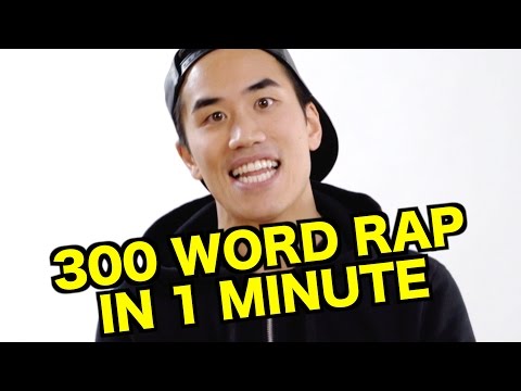 FAST RAP - 300 words in a minute Video