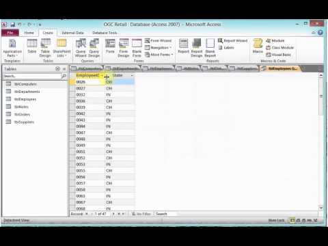Microsoft Office Access Level 2. Unit 4.1. Using different query types