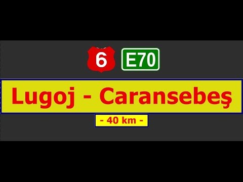 DN 6 (E-70): Lugoj - Caransebeş (Sept. 3, 2016)