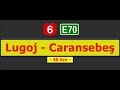 DN 6 E 70 Lugoj Caransebeş Sept 3 2016