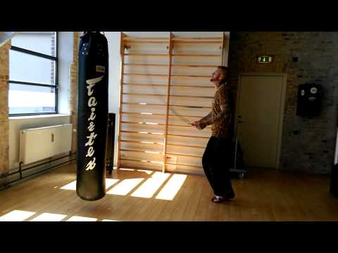 Explosive warm up for Patrick Nielsen