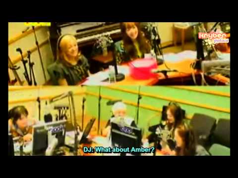 [Kryber Moment] #10 110505 Amber unnie's tongue is really long