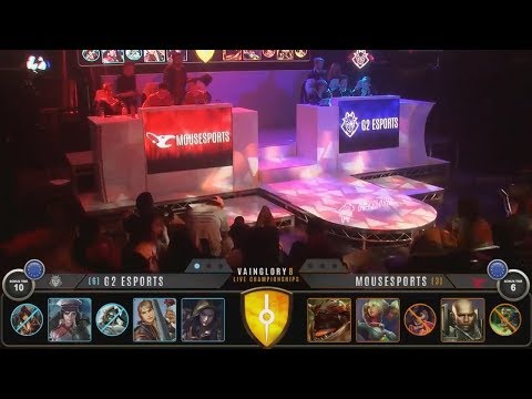 Mousesports vs G2 Esports Game 2 | Vainglory 8 Unified Championship Summer 2017