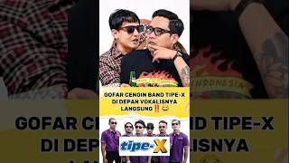 Download lagu GOFAR CENGIN BAND TIPE-X DI DEPAN VOKALISNYA‼️😂 #tipex #tipexband #gofarhilman #podcast #shorts mp3