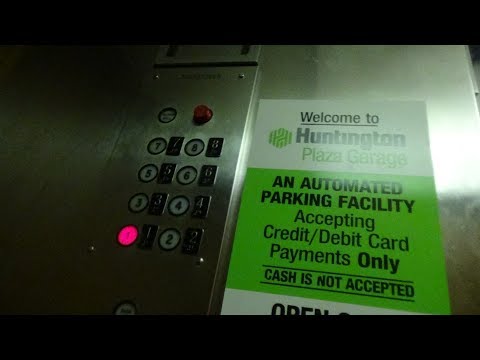 AWESOME & Vintage Westinghouse Traction Elevators - Huntington Plaza Garage - Indianapolis, IN