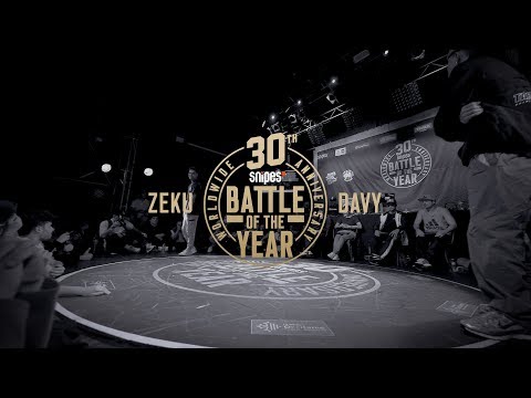 Zeku vs Davy | 1vs1 Semifinal | SNIPES Battle Of The Year 2019