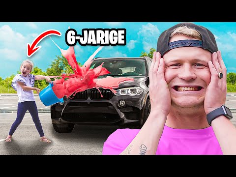 Ik liet een 6-Jarige Mijn Auto Pimpen, en Dit Gebeurde er... | Kalvijn