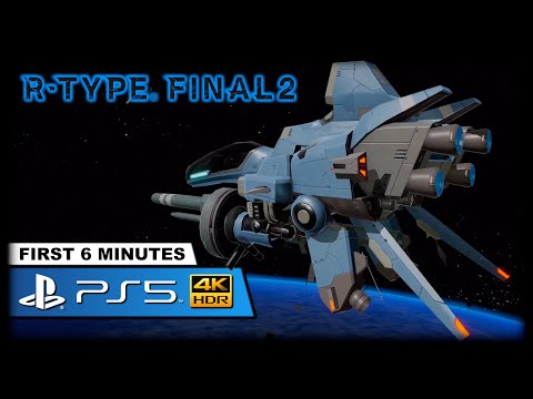 R-Type Final 2 (PS5) First Minutes Gameplay (4K HDR)