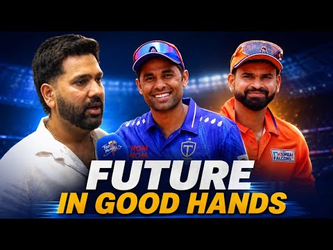 Rohit Sharma on SKY’s international journey, Shreyas Iyer’s leadership, and the T20 Mumbai League
