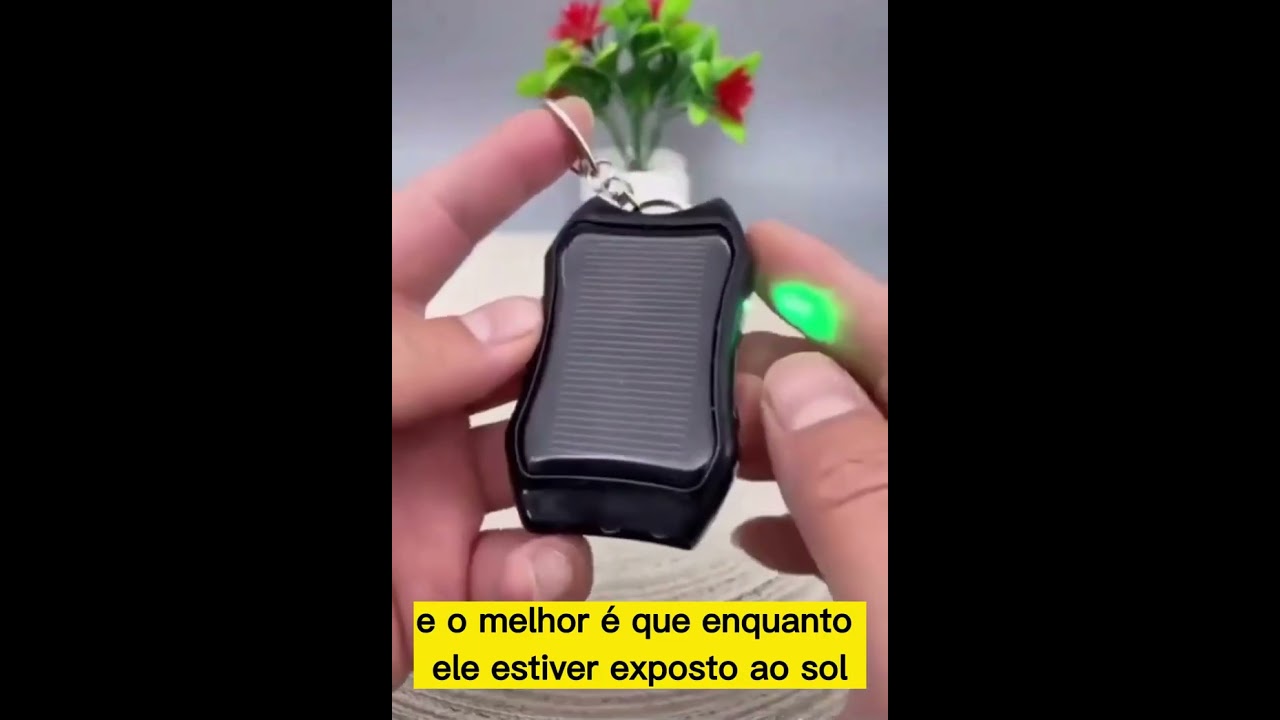 Carregador Solar Portátil