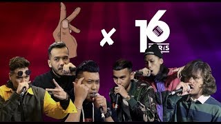 Download lagu K-Clique x 16 Baris (  Tuju  |  MK  |  Fareedpf  |  SOMEAN  |  Noki  |  Gnello  ) Full Episode mp3