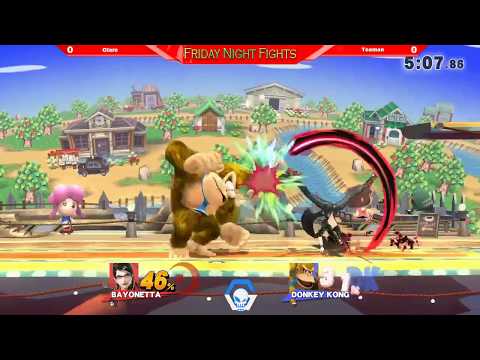 FNF 35 - Winner's Semis: Glare (Bayonetta) vs Teaman (Donkey Kong)
