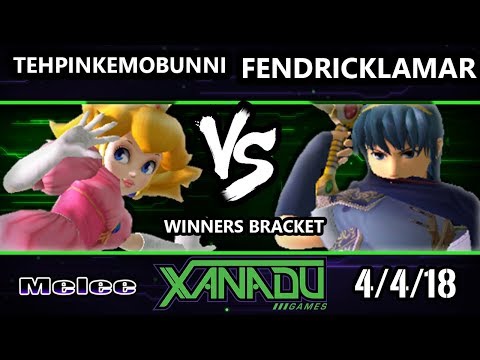 S@X 244 SSBM - TehPinkEmoBunni (Peach) Vs. FendrickLamar (Marth) - Smash Melee Winners Bracket