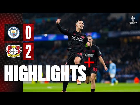 2-0 win at Manchester City: Leverkusen wins thanks to Flekken saves | All highlights