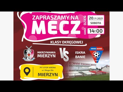 Mierzynianka Mierzyn vs. Iskra Banie