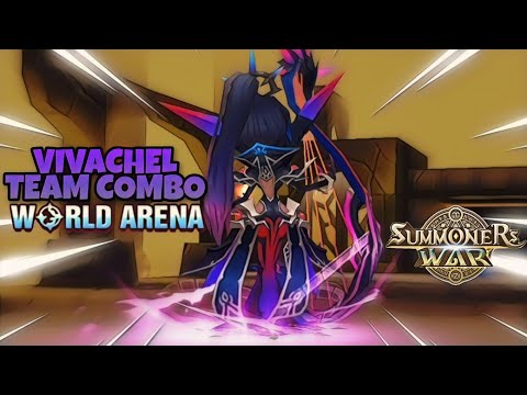 Vivachel Team Combo in World Arena - Summoners War