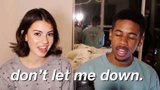 Don&#39;t Let Me Down - Sabrina Claudio ft. Khalid (cover)