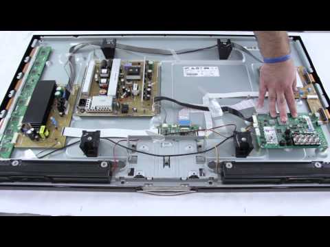 Reparando Samsung TV LCD no se enciende Sin imagen pantalla oscura Capacitores son malos