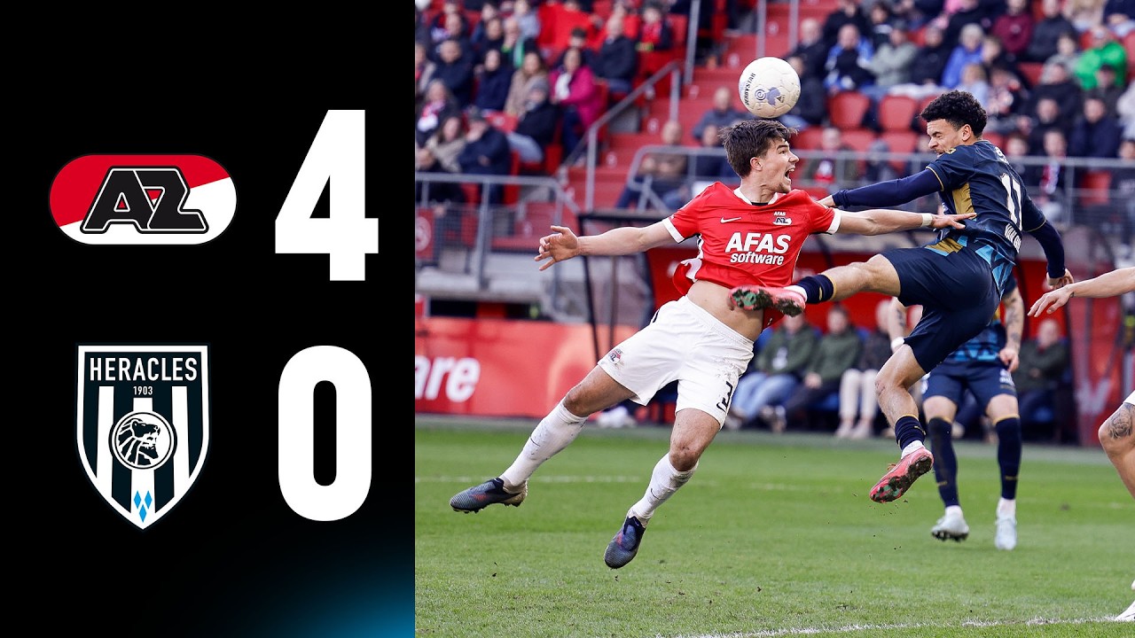 AZ Alkmaar vs Heracles Almelo Highlights