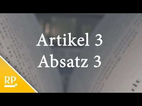 Grundgesetz ohne Rasse - breite Unterstützung für Streichung