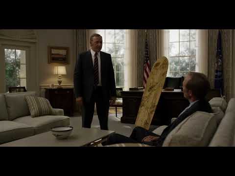 House of cards francis with Russian