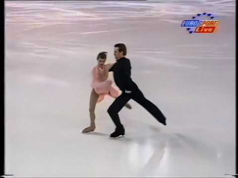 [HD] Oksana Grishuk & Evgeni Platov (RUS) Compulsory Dance Tango Romantica 1996 World Championships