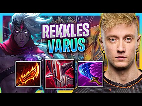 REKKLES IS A GOD WITH VARUS! | FNC Rekkles Plays Varus ADC vs Kai'sa!  Season 2023