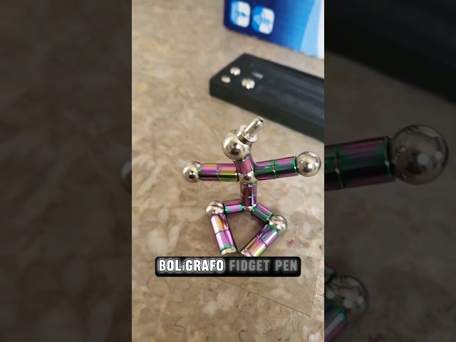 Vídeo relacionado con OSDUE Bolígrafo Magnético Multifuncional Para Aliviar el Estrés e Inquietud, Juguete Antiestrés, Regalo Creativo