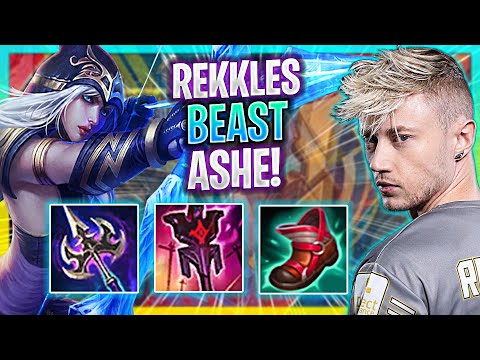 REKKLES IS A BEAST WITH ASHE! | FNC Rekkles Plays Ashe ADC vs Nautilus! | Season 2023