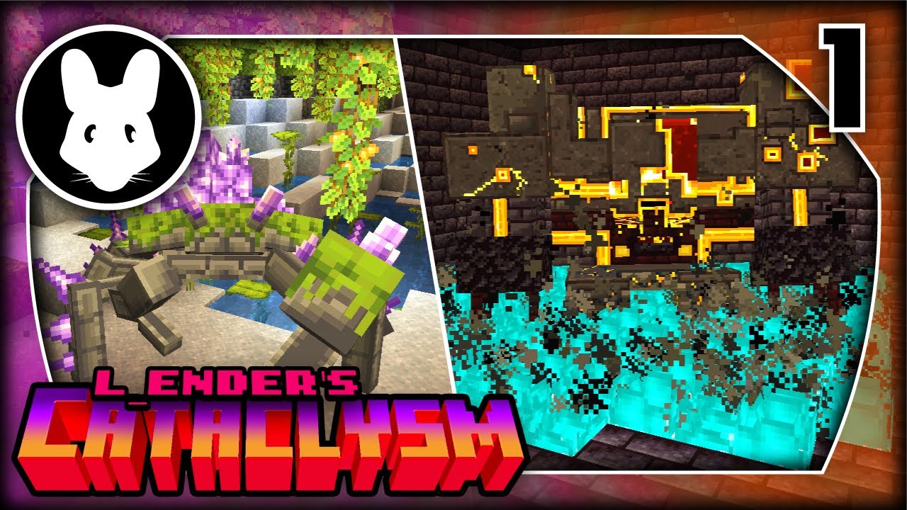 Cataclysm Pt 1: Amethyst Crab & Netherite Monstrosity - Minecraft 1.20+ Bit-By-Bit