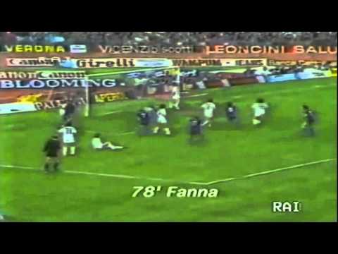 Serie A 1984-1985, day 27 Verona - Lazio 1-0 (Fanna)