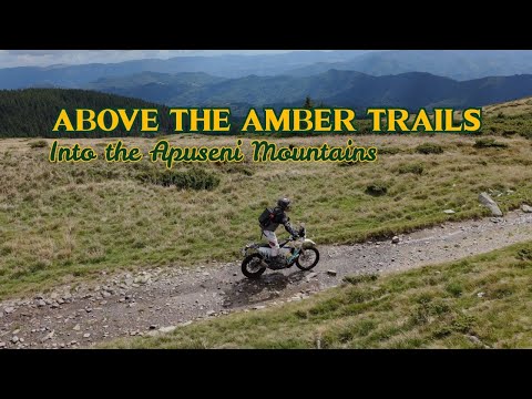 Apuseni Mountains with Amber Trails 4K
