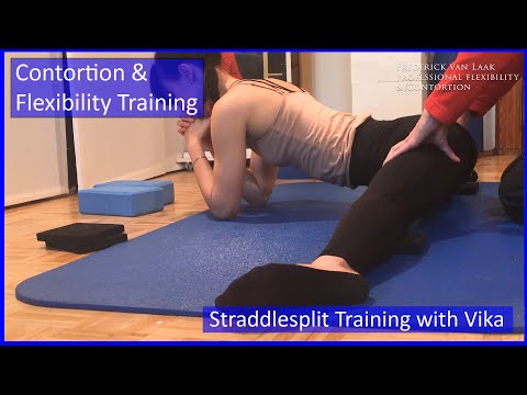 111Flexyart Contortion Training: Vikas Straddlesplits  - Also for Yoga, Pole, Ballet, Dance People