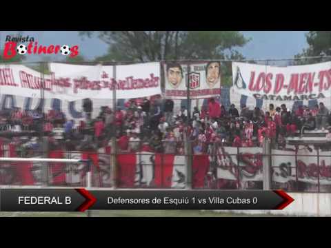 Federal B: Defensores de Esquiú 1 vs Villa Cubas 0