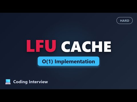 LFU Cache Implementation in O(1) - Advanced Data Structures Explained