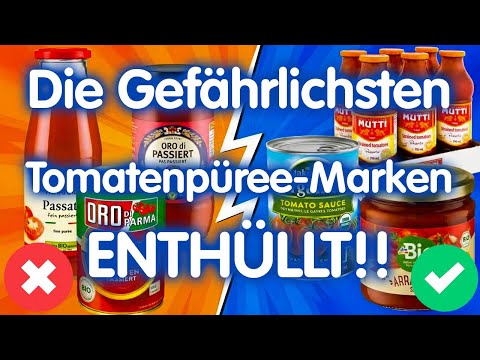 PESTIZIDE in passierten Tomaten: Diese 5 Marken niemals kaufen - gefährlich für Ihre Gesundheit