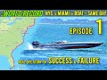 World Record Disaster! NYC to Miami By Boat In 1 Day - Ep1 a series by Howe2Live