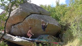 Video thumbnail de El Mechero de la Sole, 7a. Targasonne