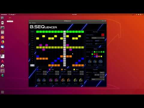 B.SEQuencer - New free step sequencer LV2 plugin (making a beat in 4 minutes)